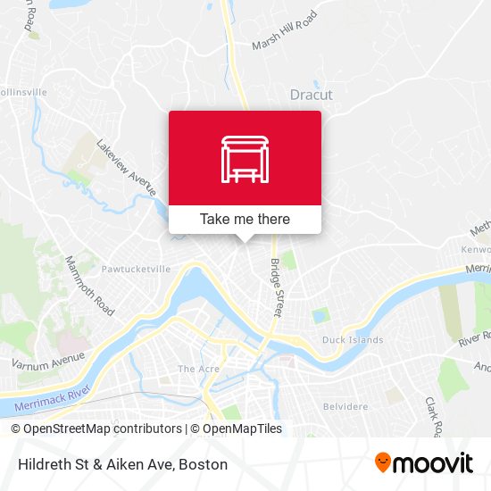 Mapa de Hildreth St & Aiken Ave