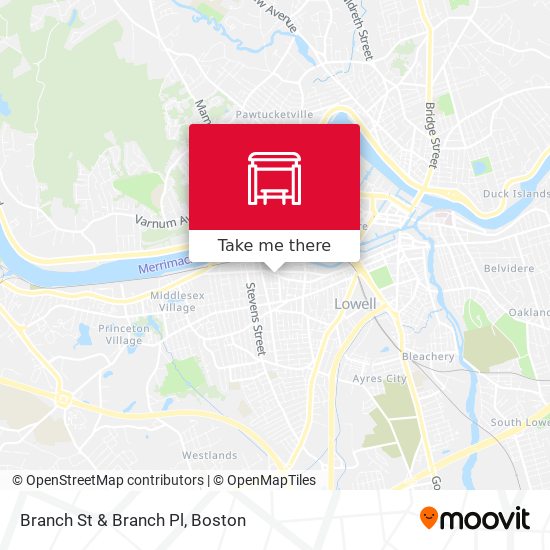 Mapa de Branch St & Branch Pl