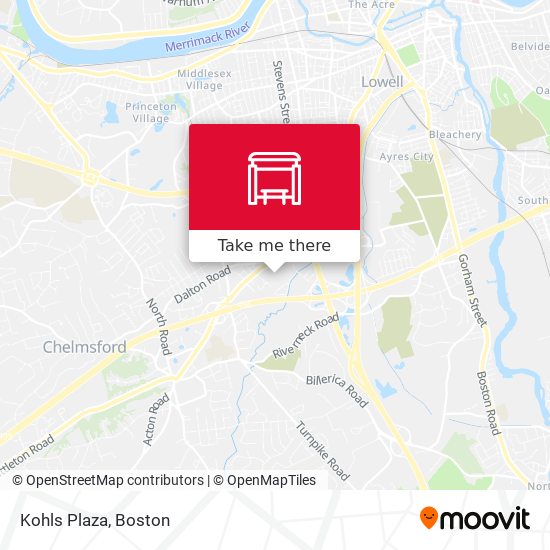 Mapa de Kohls Plaza