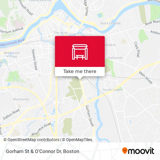 Gorham St & O'Connor Dr map