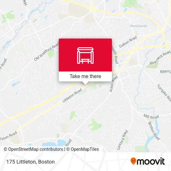 175 Littleton map