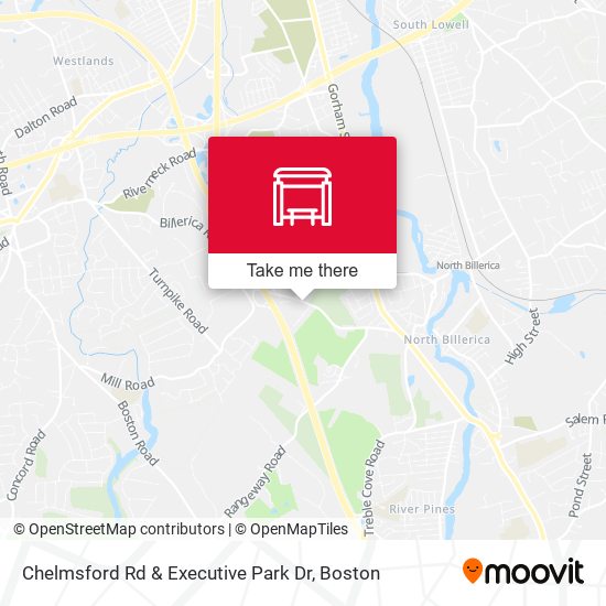 Chelmsford Rd & Executive Park Dr map