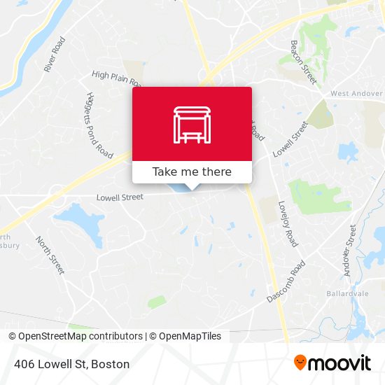 Mapa de 406 Lowell St