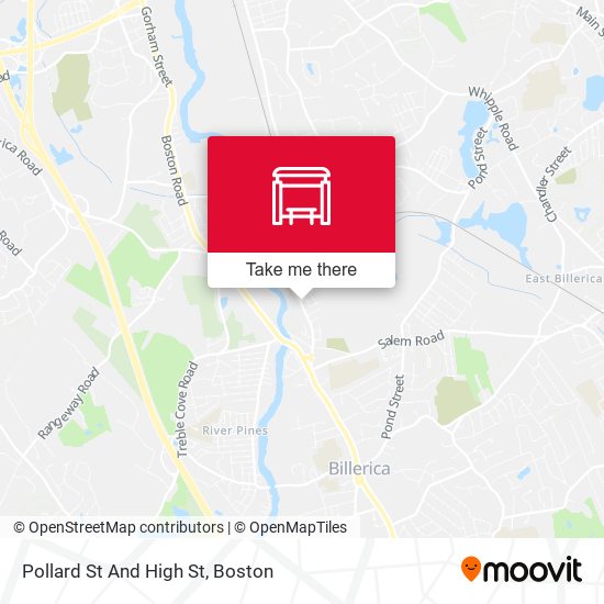 Mapa de Pollard St And High St