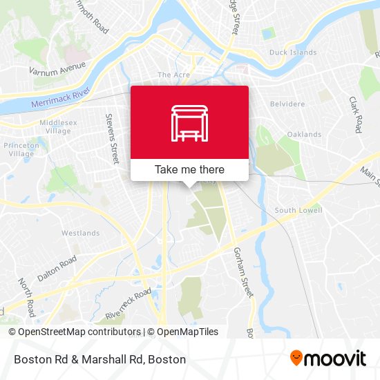 Mapa de Boston Rd & Marshall Rd