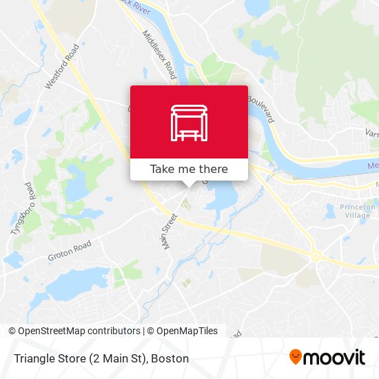 Triangle Store (2 Main St) map