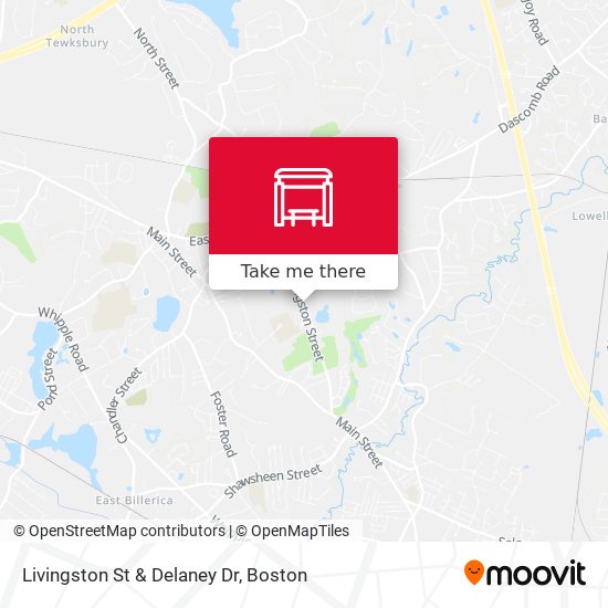 Mapa de Livingston St & Delaney Dr