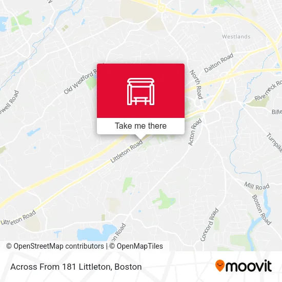Across From 181 Littleton map