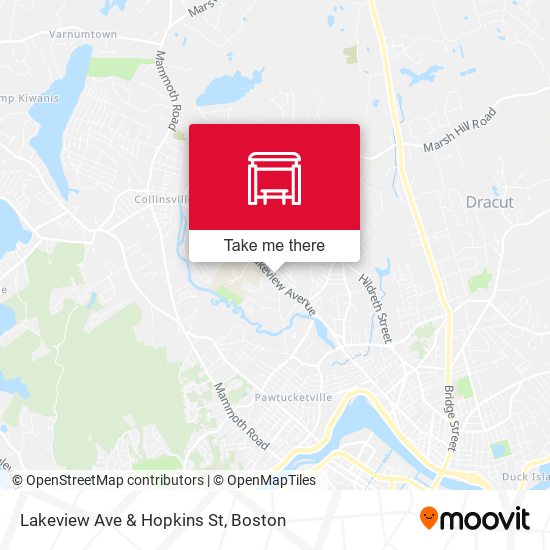 Mapa de Lakeview Ave & Hopkins St
