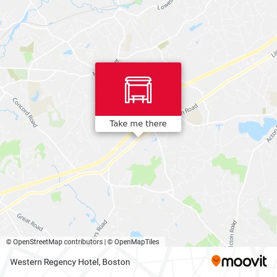 Mapa de Western Regency Hotel