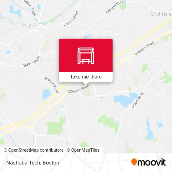 Nashoba Tech map