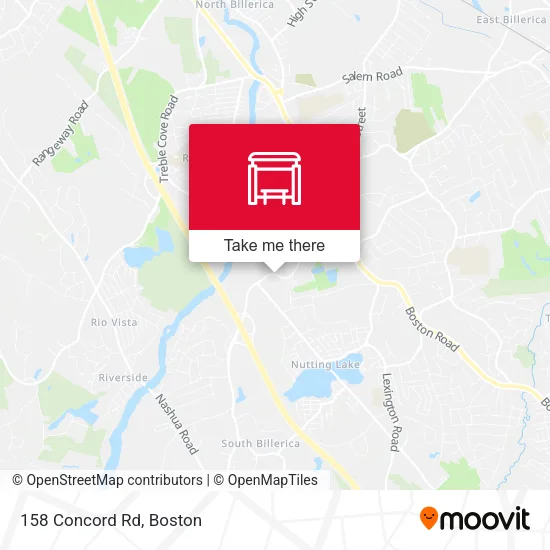 158 Concord Rd map