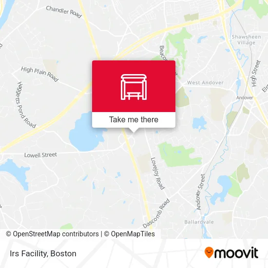 Irs Facility map