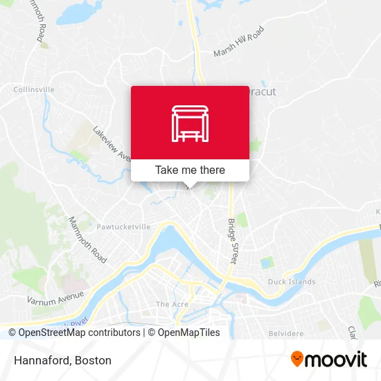 Hannaford map