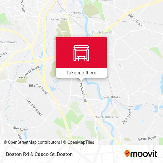 Boston Rd & Casco St map