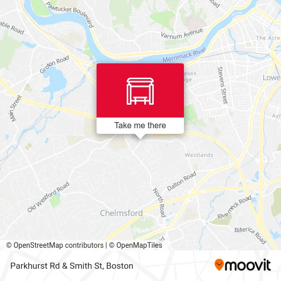 Parkhurst Rd & Smith St map