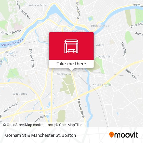 Mapa de Gorham St & Manchester St