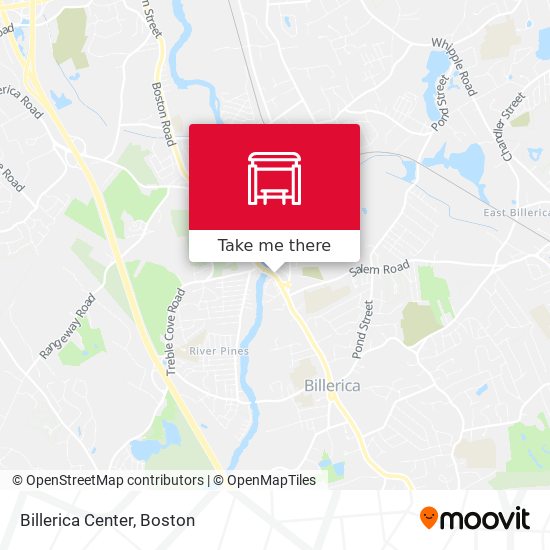 Billerica Center stop Routes Schedules and Fares