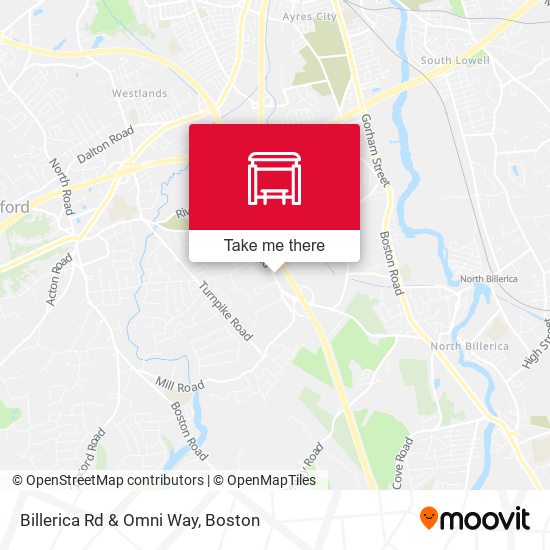 Mapa de Billerica Rd & Omni Way