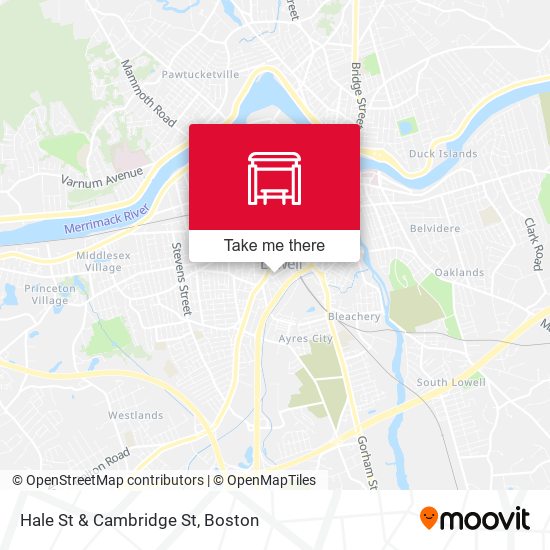 Mapa de Hale St & Cambridge St
