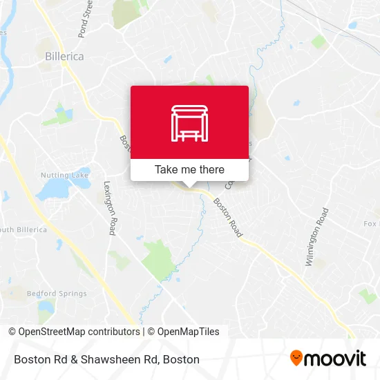 Boston Rd & Shawsheen Rd map