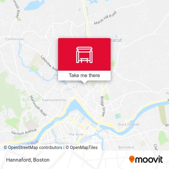 Hannaford map