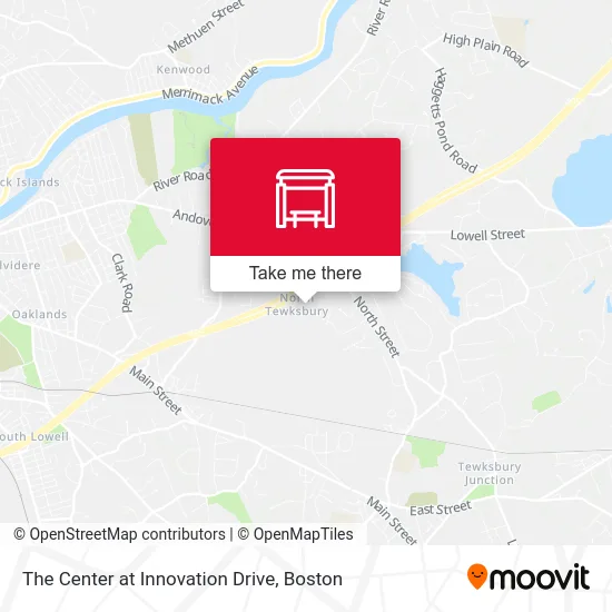 The Center at Innovation Drive map