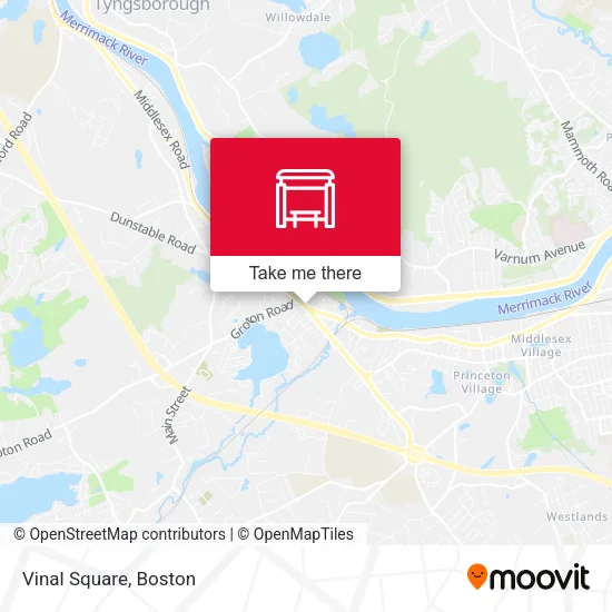 Vinal Square map
