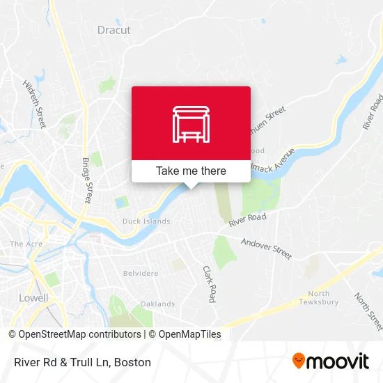 River Rd & Trull Ln map