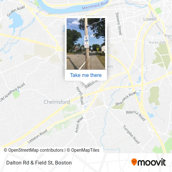 Dalton Rd & Field St map