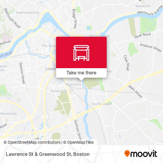 Mapa de Lawrence St & Greenwood St