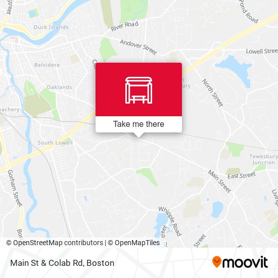 Mapa de Main St & Colab Rd
