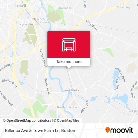 Mapa de Billerica Ave & Town Farm Ln