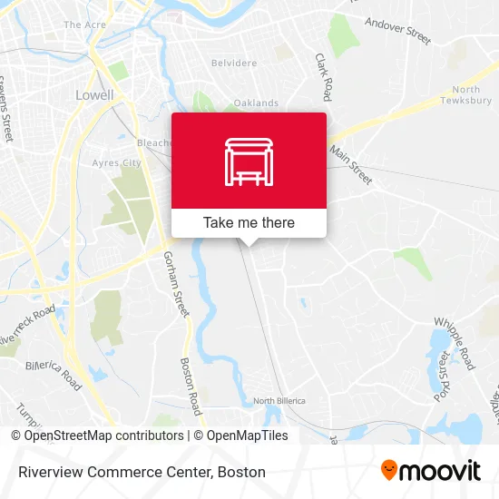 Riverview Commerce Center map