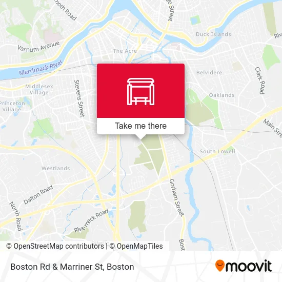 Boston Rd & Marriner St map