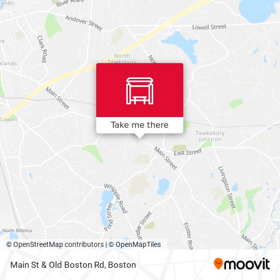 Mapa de Main St & Old Boston Rd