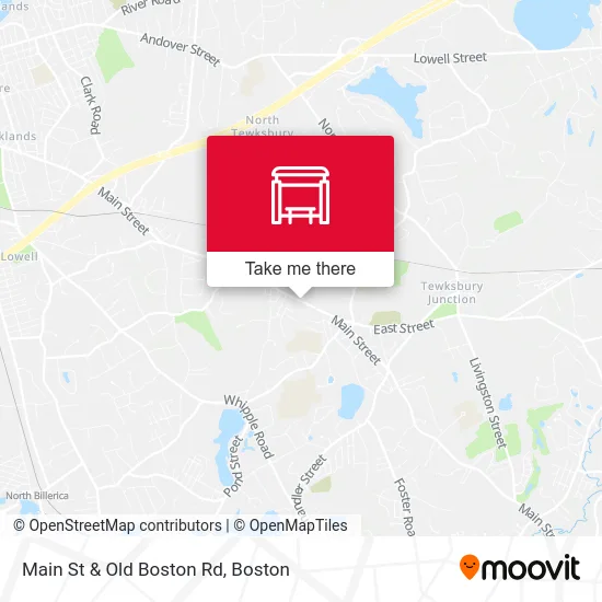 Main St & Old Boston Rd map