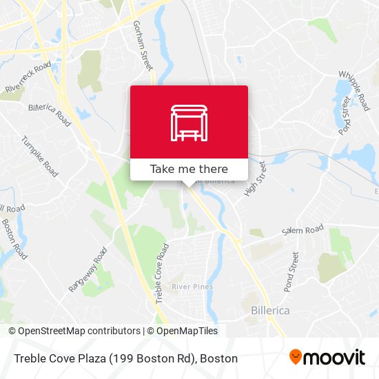Mapa de Treble Cove Plaza (199 Boston Rd)