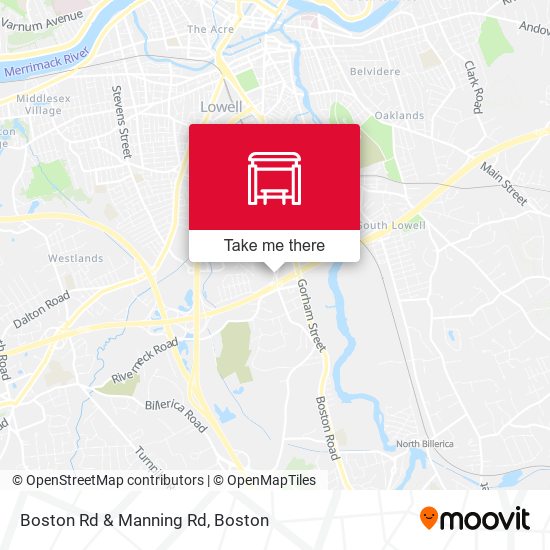Mapa de Boston Rd & Manning Rd