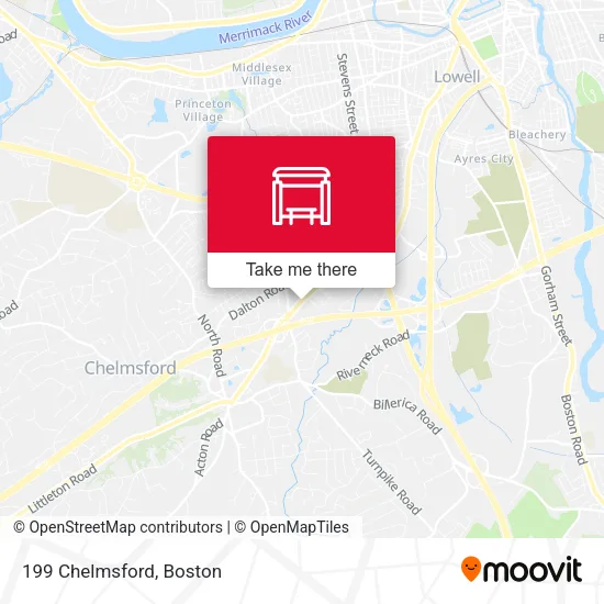 199 Chelmsford map