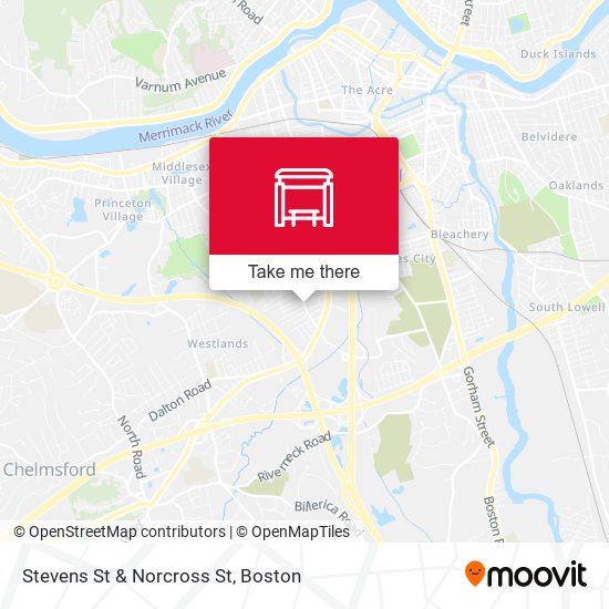 Mapa de Stevens St & Norcross St