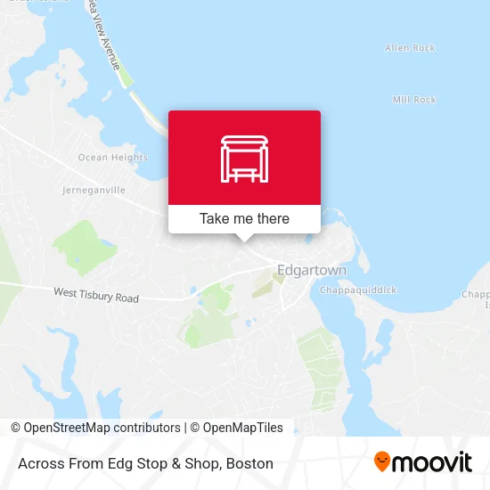 Across From Edg Stop & Shop map