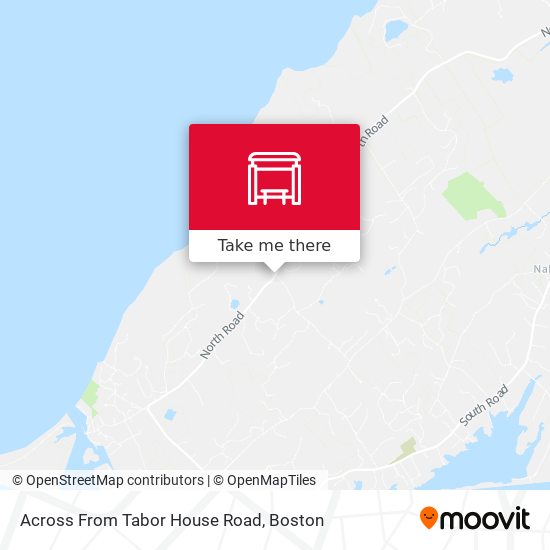 Across From Tabor House Road map