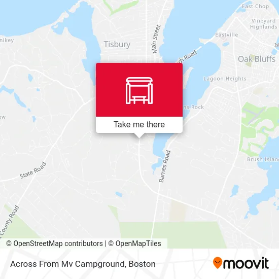 Across From Mv Campground map