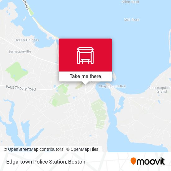 Mapa de Edgartown Police Station