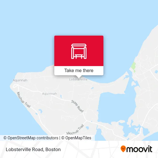 Lobsterville Road map