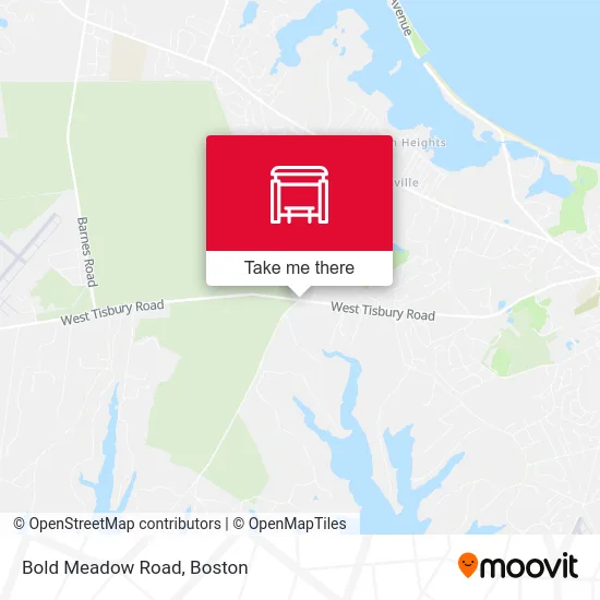 Bold Meadow Road map