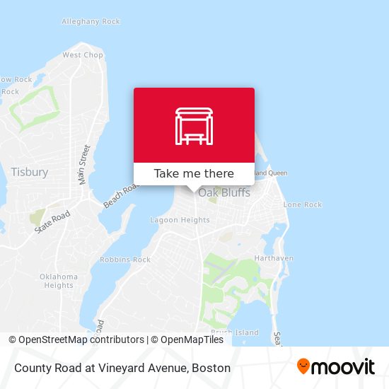 Mapa de County Road at Vineyard Avenue