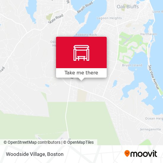 Mapa de Woodside Village