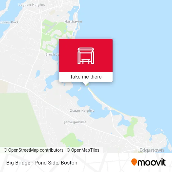 Big Bridge - Pond Side map